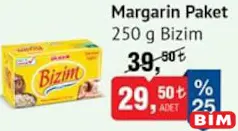 BİZİM MARGARİN PAKET 250 G